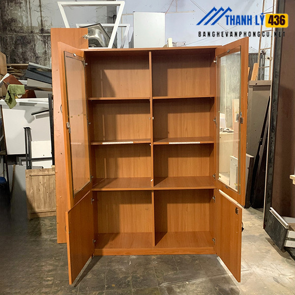 Tủ Hồ Sơ Gỗ Cửa Kính 2 Cánh Cũ Đẹp tu-ho-so-cu-2-canh-kinh-2 Tủ Hồ Sơ Gỗ Cửa Kính 2 Cánh Cũ Đẹp