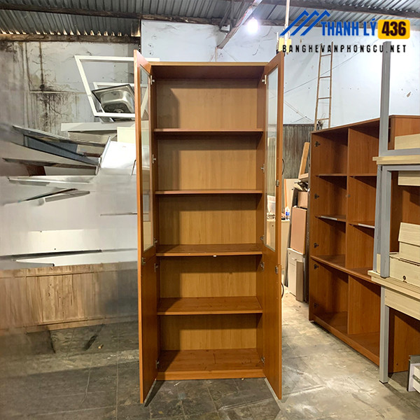 Tủ Hồ Sơ Gỗ Cũ 2 Cánh Kính Giá Rẻ tu-ho-so-cu-canh-kinh-2 Tủ Hồ Sơ Gỗ Cũ 2 Cánh Kính Giá Rẻ