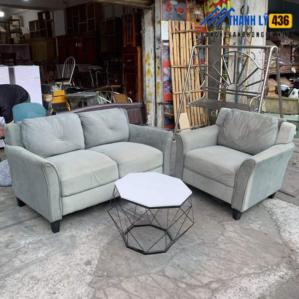 Bộ Sofa Xám Bọc Vải Nhung Màu Xám Cũ Bo-sofa-van-phong-cu-mau-xam Bộ Sofa Xám Bọc Vải Nhung Màu Xám Cũ