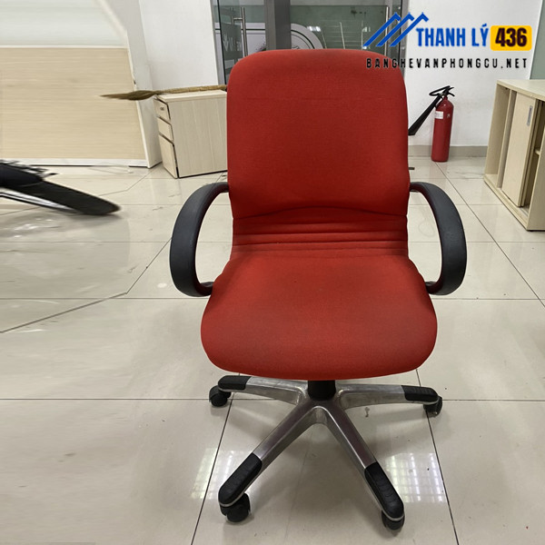 Ghế Văn Phòng Đỏ Chân Xoay Cũ Ghe-xoay-van-phong-do-cu Ghế Văn Phòng Đỏ Chân Xoay Cũ